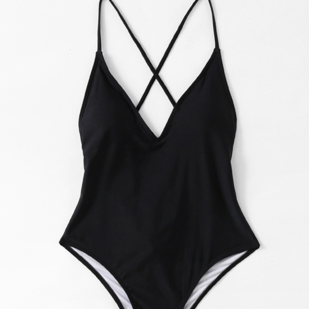 Black one piece